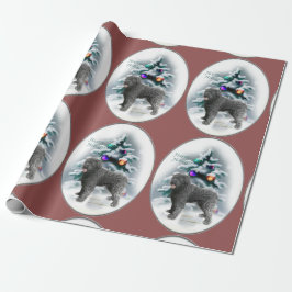 Bouvier des Flandres Christmas Geschenkpapier