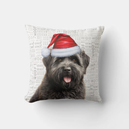 Bouvier des Flandres Dog Lover Weihnachtsfeiertag Kissen