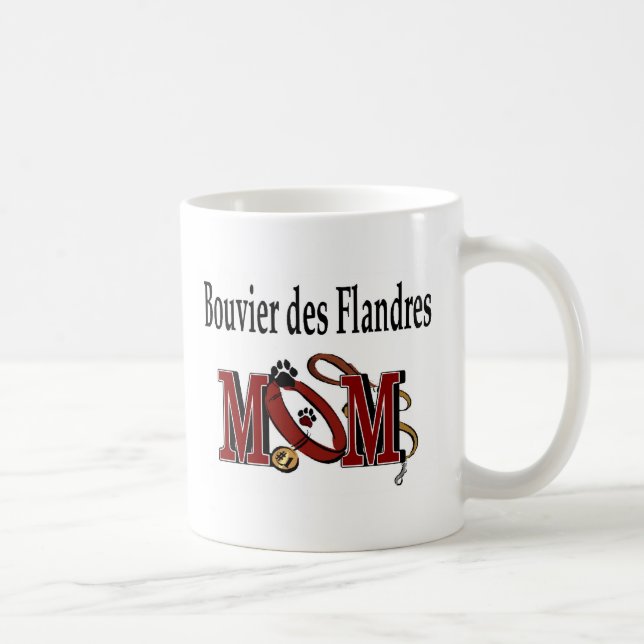 Bouvier des Flandres Dog MAMA Tasse (Rechts)