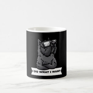 Bouvier des Flandres Ich tue, was ich Stubborn Hun Kaffeetasse