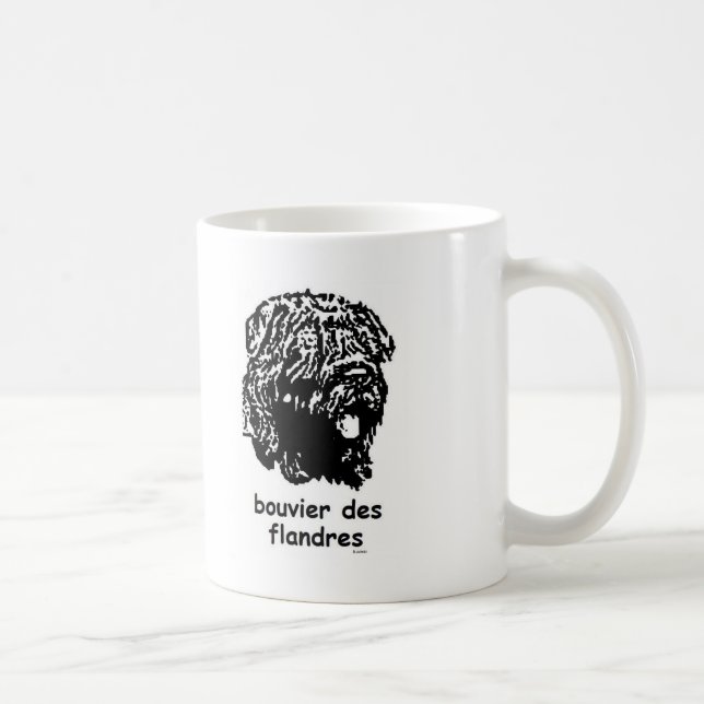 Bouvier DES Flandres Kaffeetasse (Rechts)