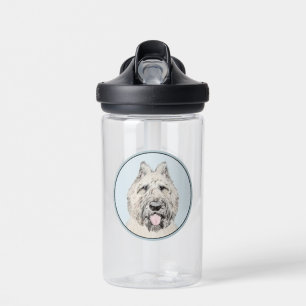 Bouvier des Flandres Painting - Original Dog Art Trinkflasche