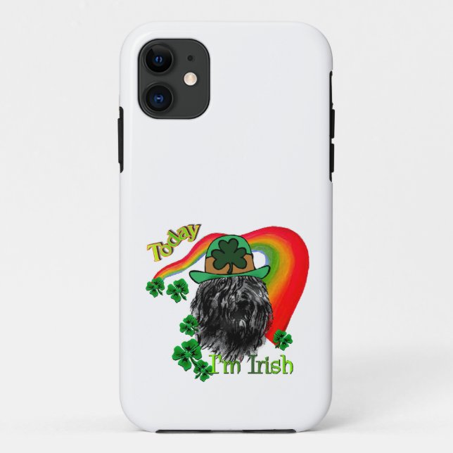 Bouvier des Flandres St Patricks Case-Mate iPhone Hülle (Rückseite)