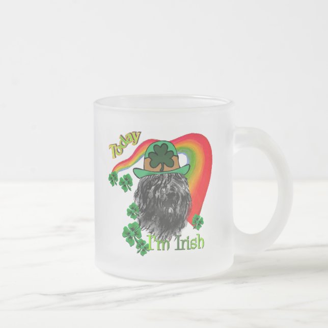 Bouvier des Flandres St Patricks Kaffeetasse (Rechts)