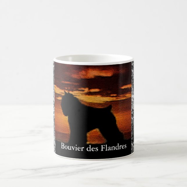 Bouvier DES Flandres Verwandlungstasse (Mittel)