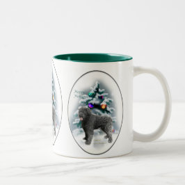 Bouvier des Flandres Weihnachtsgeschenke Zweifarbige Tasse