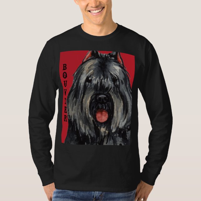 Bouvier Farbblock T-Shirt (Vorderseite)