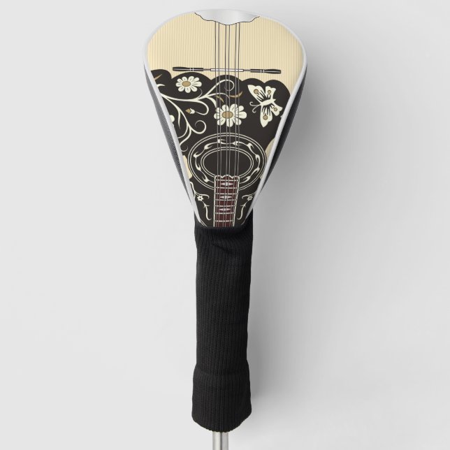 Bouzouki Golf Headcover (Vorderseite)