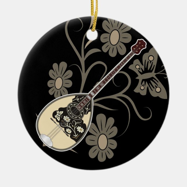 Bouzouki Keramikornament (Vorne)