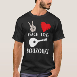 Bouzouki Musical Instrument Irish Bouzouki Music P T-Shirt