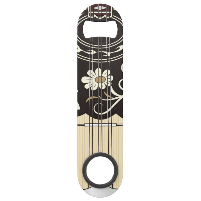 Bouzouki Speedflaschenöffner (Vorderseite)