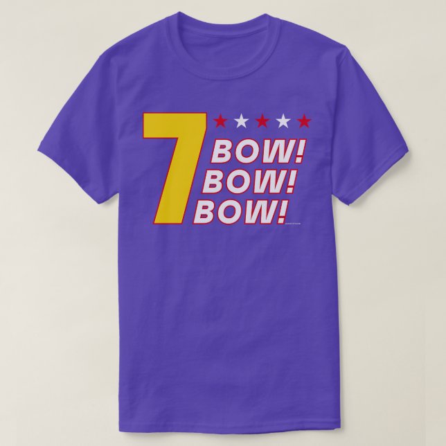 BOW BOW BOW Aliyah Boston Indiana Fee T-Shirt (Design vorne)