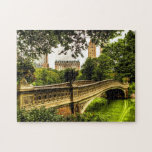 Bow Bridge, Central Park, NYC Puzzle<br><div class="desc">Phantastisches hochdynamisches Foto der Bow Bridge im New Yorker Central Park.</div>