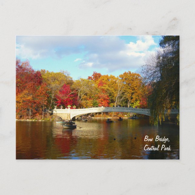 Bow Bridge Postkarte (Vorderseite)