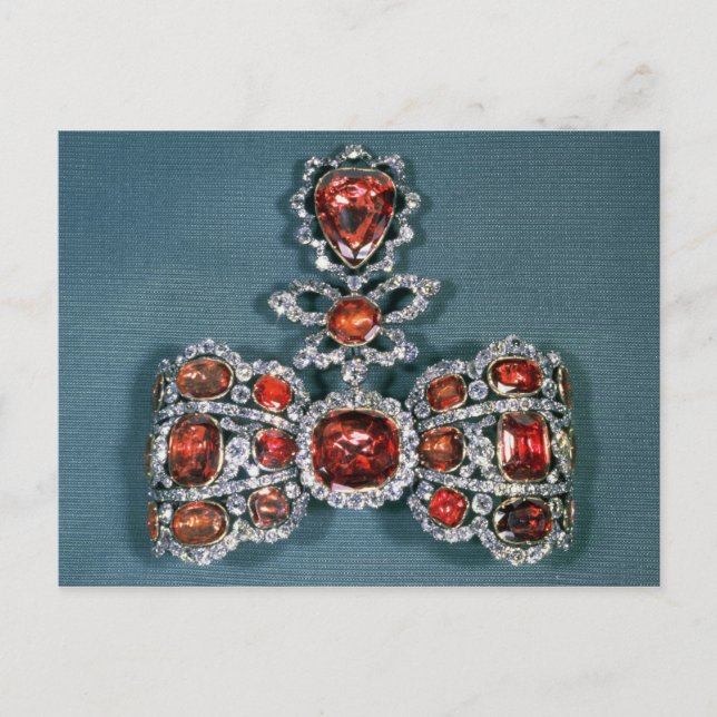 Bow Brooch Set mit brillant Postkarte (Vorderseite)