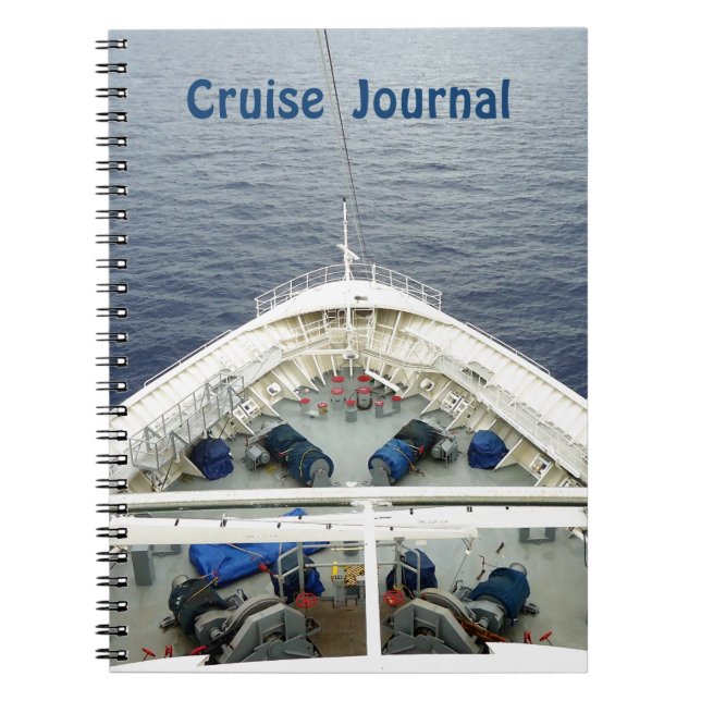 Bow Business Cruise Journal Notizblock (Vorderseite)