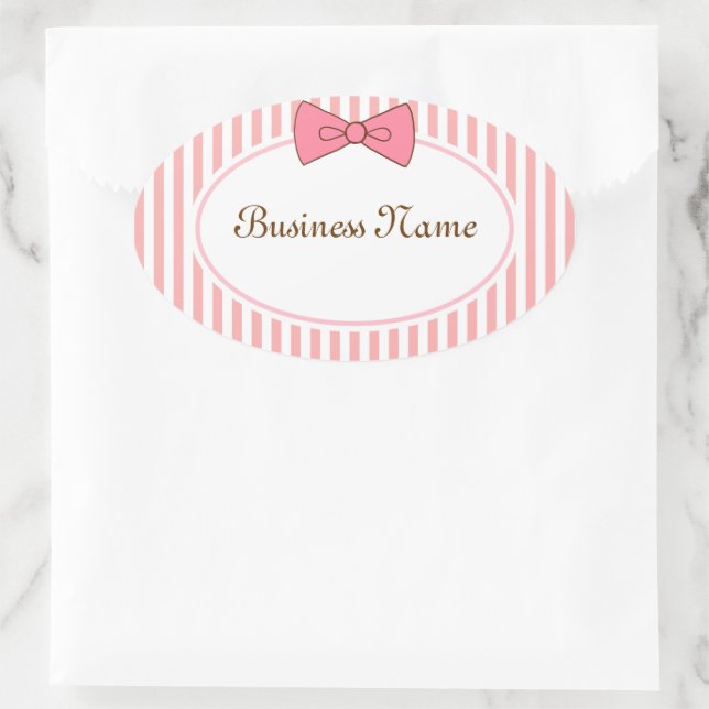 Bow Business Stickers (Tasche)