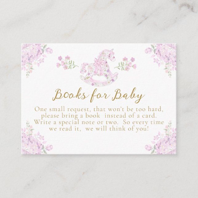 Bow Floral Teddy Bear Toile Girl Duschbücher Begleitkarte