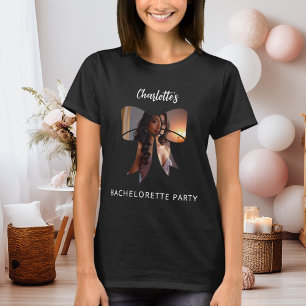 Bow Foto Junggeselinnen-Abschied T-Shirt