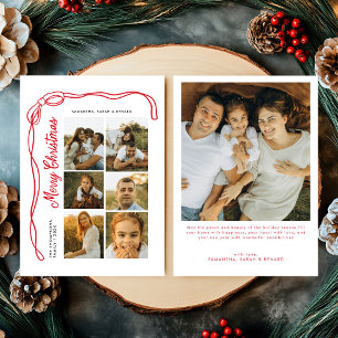 Bow Frohe Weihnachten Familie 7 Fotos