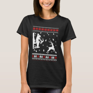 Bow Hunter Ugly Christmas Sweater Bowhunter Archer T-Shirt