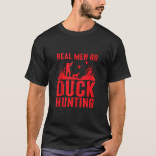 Bow Jagd Real Men Go Entenjagd Tank Top