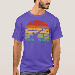 Bow Jagd Retro Sunset Bogenschießen T-Shirt