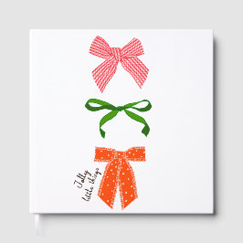 Bow Jolly Little Things Weihnachten  Gästebuch