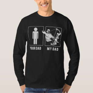 Bow Junting Champ: Mein Vater strebt nach Abenteue T-Shirt