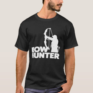 Bow Junting Cooler grafischer Jäger T-Shirt