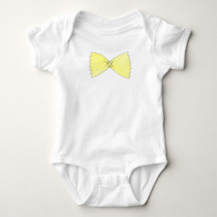 Bow Krawatte Pasta Baby Bowtie Italienische Küche Baby Strampler
