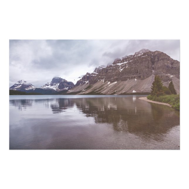 Bow Lake Fotodruck (Vorne)