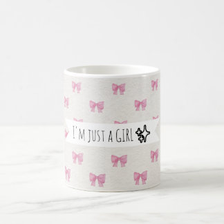 Bow pink Mug Kaffeetasse
