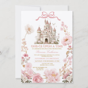 Bow Prinzessin ONE-CE Es war einmal Geburtstag Sch Einladung
