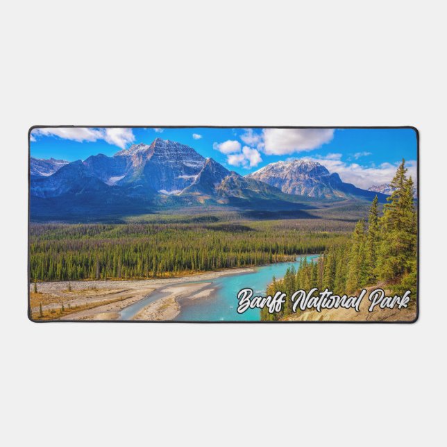Bow River, Banff National Park, Alberta, Kanada Schreibtischunterlage (Vorderseite)