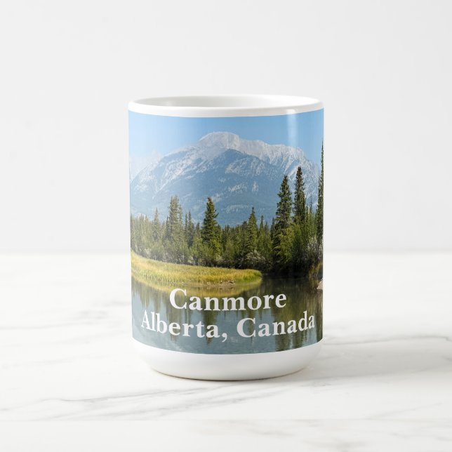Bow River in Canmore Kanada Kaffeetasse (Mittel)
