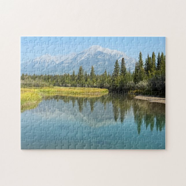 Bow River in Canmore Kanada Puzzle (Horizontal)