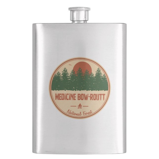 Bow-Routine-National Forest Flachmann (Vorderseite)