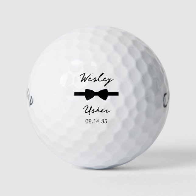 Bow Tie Usher Golfball (Vorderseite)