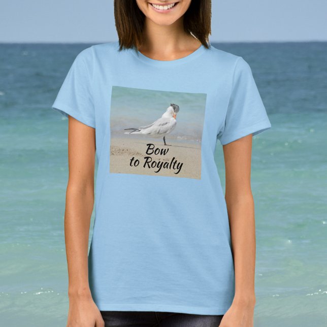 Bow to Royalty Royal Tern Beachy T - Shirt (Von Creator hochgeladen)