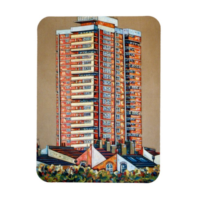 Bow Tower Magnet (Vertikal)