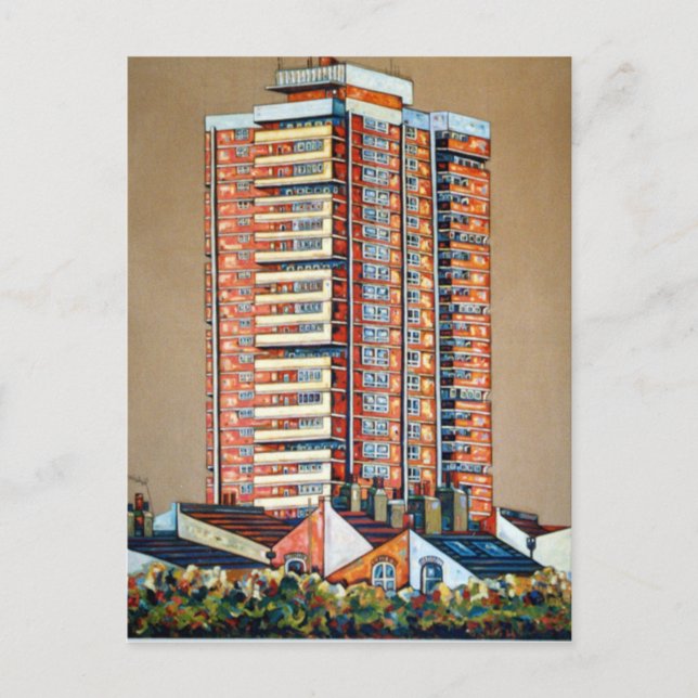 Bow Tower Postkarte (Vorderseite)