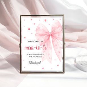 Bow unterstützt die betriebliche Mama bei der Adre Poster