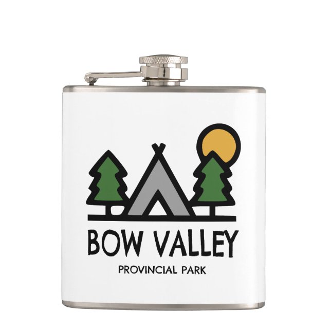 Bow Valley Provincial Park Flachmann (Vorderseite)