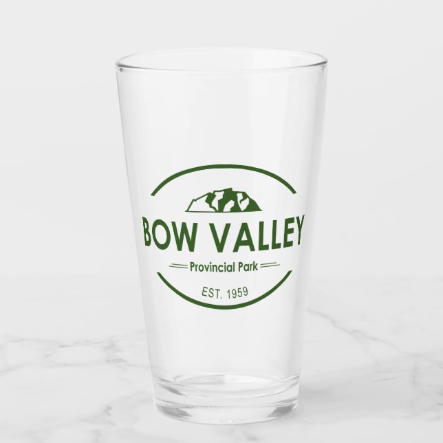 Bow Valley Provincial Park Glas (Vorderseite)
