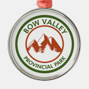 Bow Valley Provincial Park Ornament Aus Metall