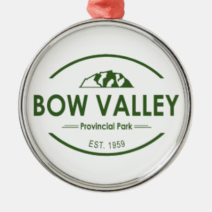 Bow Valley Provincial Park Ornament Aus Metall