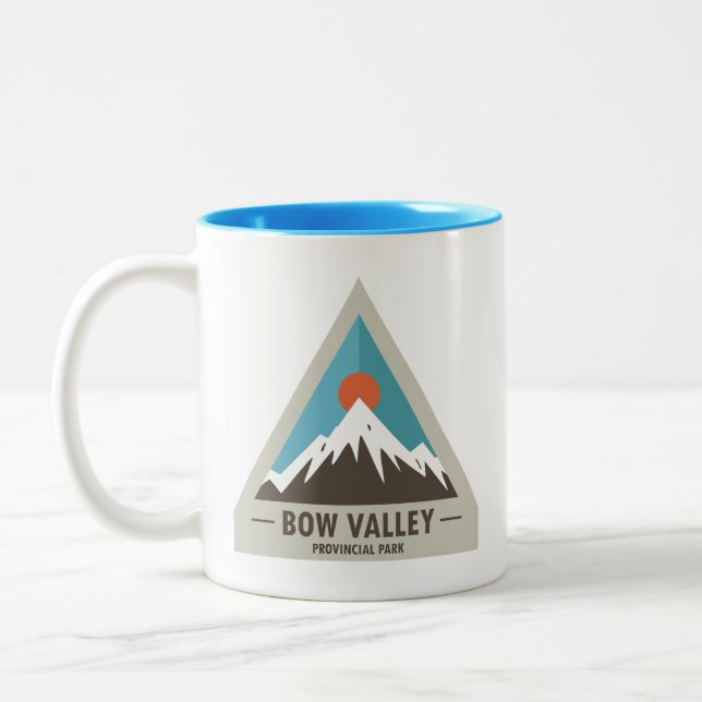 Bow Valley Provincial Park Zweifarbige Tasse (Links)