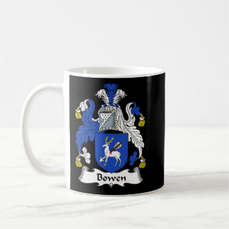Bowen Coat of Arms Familienwappen Kaffeetasse