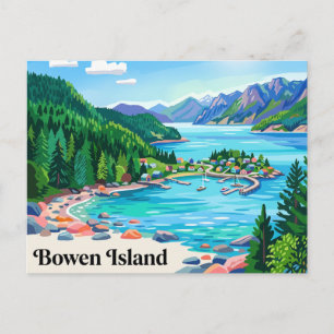 Bowen Island Kanada Postkarte